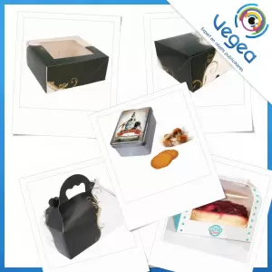 Boîte pâtissière et emballage de gâteaux publicitaire | Boîtes pâtissières et emballages de gâteaux personnalisées avec logo
